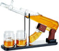 Whiskey Decanter Sets for Men - Gun Decanter