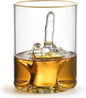 Middle Finger Funny Whiskey Glass –