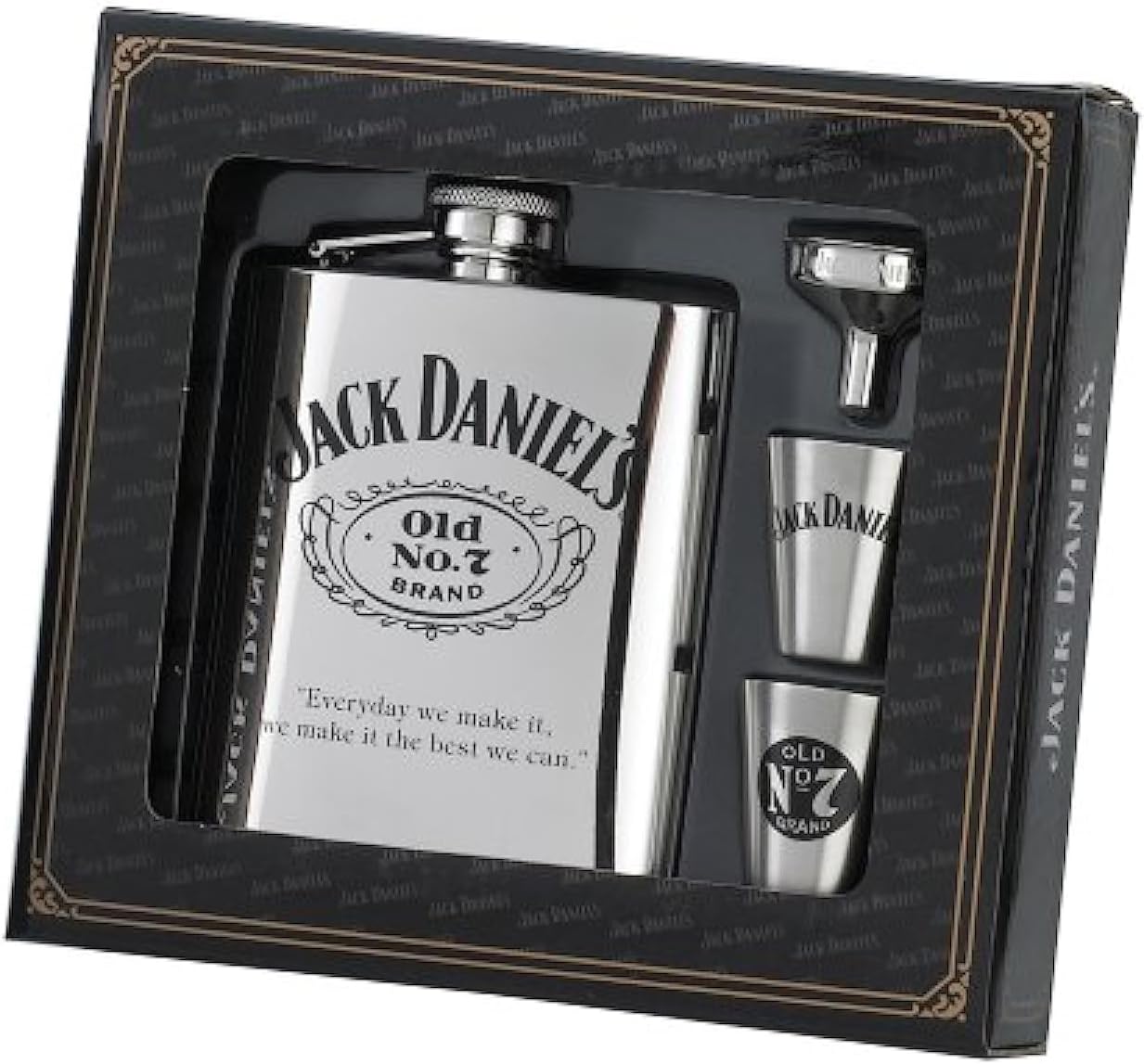 Jack Daniels Barrel Flask/Gift Set