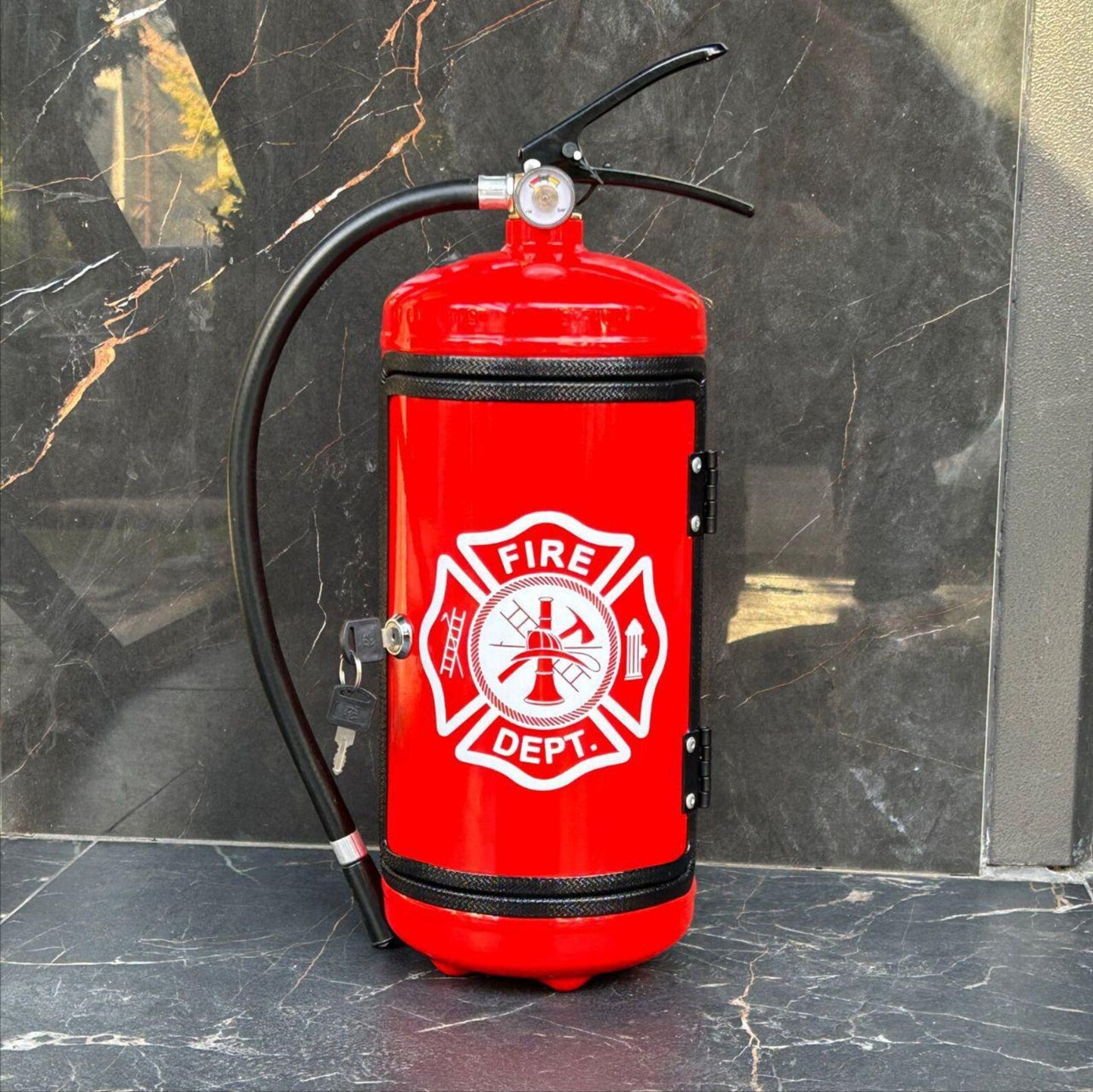 Fire Extinguisher Bar With Personal Engraving