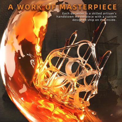 هدايا للرجال، الأب، الزوج، طقم قنينة الويسكي 