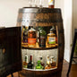 Whiskey Barrel Cabinet – Rustic Charm Meets Practical Storage